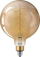 Philips LED filament Globe 6,5-40W E27 G200 Gold Vintage - LED3832 - thumbnail