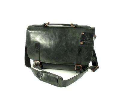 2 vaks kleptas 15.6 inch laptoptas met klep zwart