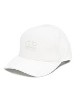 C.P. Company casquette à logo brodé - Blanc