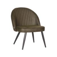 Label51 Fauteuil Enzo - Army Green - Microfiber