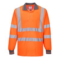 Portwest S277 Hi-Vis Polo Shirt  L/S - thumbnail