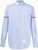 Thom Browne chemise rayée - Bleu - thumbnail