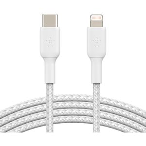 BOOSTCHARGE gevlochten USB-C naar Lightning kabel Kabel