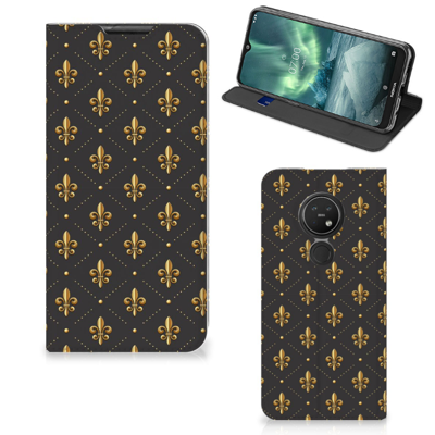 Nokia 6.2 | 7.2 Hoesje met Magneet Franse Lelie