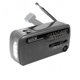 Muse MH-07 DS-HYBRID Radio/wereldontvanger op zonne-energie