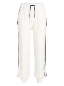 Karl Lagerfeld pantalon de jogging Hotel Karl en coton - Blanc