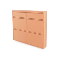 Schoenenkast Oscar-6 Terracotta