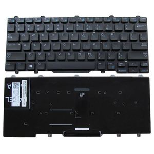 Notebook keyboard for Dell Latitude E3340 E5450 E7450 without pointstick