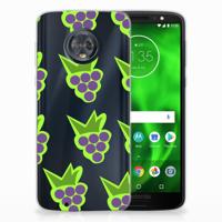 Motorola Moto G6 Siliconen Case Druiven