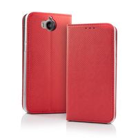 Smart Magnet Wallet Case voor Samsung S9 Rood