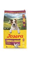 JOSERA Mini Adult Zalm & Kip (1 x 10 kg) | Premium droogvoer voor volwassen honden van kleine rassen | met biotine | kleine kroketten | met heerlijk sauspoeder ook nat te voeren | 1 stuk