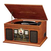 Victrola VTA-200B Draaitafel met riemaandrijving Mahonie