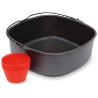 Philips HD9925/01 Accessoireset voor de Airfryer Zwart/Rood