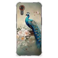 Case Anti-shock voor Samsung Galaxy Xcover 7 Vintage Pauwen