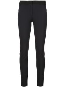 Veronica Beard pantalon skinny à détails de plis - Bleu