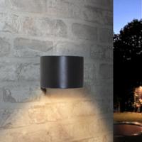 Solar led wandlamp op zonne energie sven rond