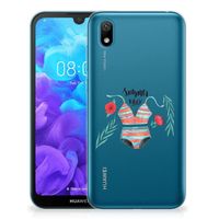 Huawei Y5 (2019) Telefoonhoesje met Naam Boho Summer