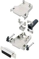 Amphenol L17DTZF09-RG+L77SDE09S D-SUB Buchsenleisten-Set 180° Polzahl: 9 Lötkelch 1 pc(s)