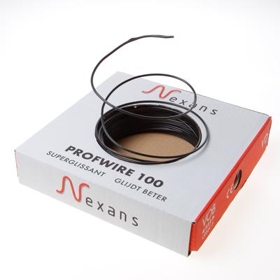 Nexans Profwire kabel installatiedraad zwart 1.5mm² Nexans Profwire kabel installatiedraad zwart 1.5mm²