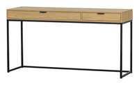 WOOOD Bureau Silas Eiken, 140 x 44cm - Naturel