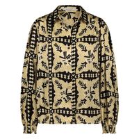 Nukus - Zwart Blouse  print - Maat XXL - thumbnail