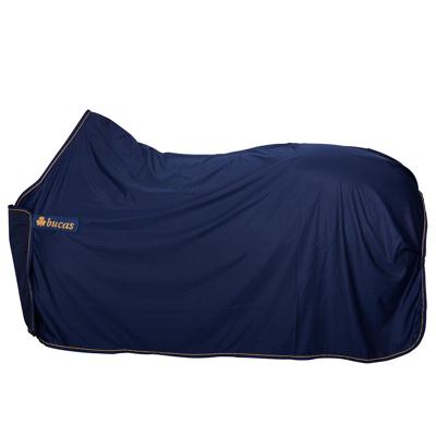 Deken Bucas Panel Prize Cooler, 175 CM in donkerblauw/goud