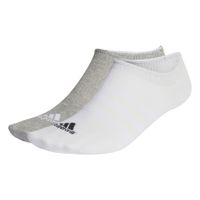adidas Enkelsokken 3-Pak - Grijs/Wit/Zwart