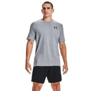 Under Armour Sportstyle Graphic Woven Trainingsset Lichtgrijs Zwart