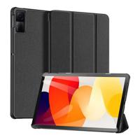 Xiaomi Redmi Pad SE Dux Ducis Domo Tri-Fold Smart Folio Hoesje - Zwart