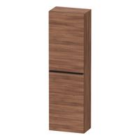 Hoge Kast Duravit D-Neo Kolomkast Wand 132 cm Linksdraaiend Mat Noten