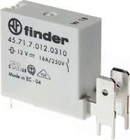 Finder Serie 45 relais, 5 mm, open contact, 6 V DC, gevoelig