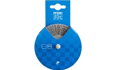 PFERD 43701018 POS ronde borstel ongetordeerd RBU Ø 100 x 10 mm schacht-Ø 6 mm staaldraad-Ø 0,30 10 stuk(s)