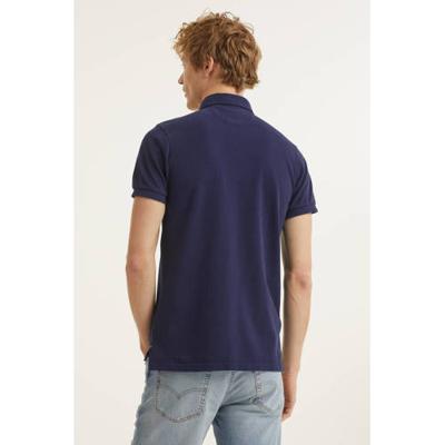 New Zealand Auckland regular fit polo donkerblauw
