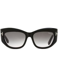 TOM FORD Eyewear lunettes de soleil Brianna à monture papillon - Noir