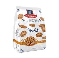 Dealmans Dealmans - Mini Stroopwafel Blokzak 200 Gram 12 Stuks