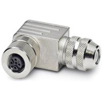 Phoenix Contact 1430433 Sensor/actuator connector, niet geassembleerd M12 Aantal polen (sensoren): 5 Bus, haaks 1 stuk(s) - thumbnail