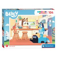 Clementoni Legpuzzel Bluey in de Keuken, 104st. - thumbnail