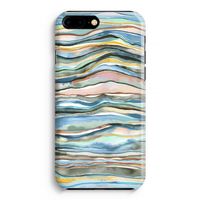 Watercolor Agate: Volledig Geprint iPhone 7 Plus Hoesje - thumbnail