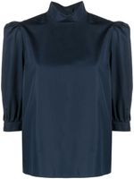 Câllas Milano blouse Celia en coton - Bleu