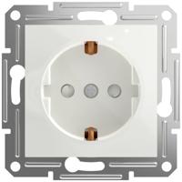 Schneider Electric Wandontactdoos met aanrakingsbeveiliging Asfora Wit (RAL 9003) EPH2970221D - thumbnail