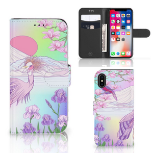 Apple iPhone X | Xs Telefoonhoesje met Pasjes Bird