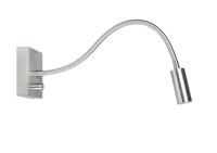 HighLight wandlamp Blitz - mat staal