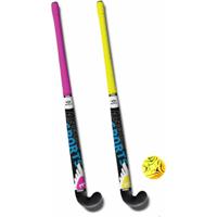 Angel Sports Hockey set - 2x sticks incl bal - 33 inch - in draagtasÃÂ - indoor / outdoor   - - thumbnail