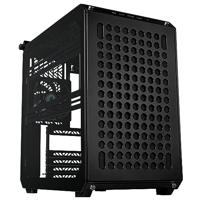 Cooler Master Qube 500 Flatpack - Mid-Tower ATX pc behuizing, volledig modulair, incl. 1 x 120 mm SF ventilator, ruimte voor verticale GPU-montage, EATX-moederbord en 2 x 280 mm radiatoren - zwart