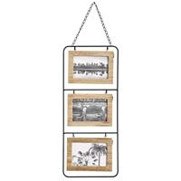 Atmosphera fotolijst voor 6 foto's met ketting, 22 x 51,5 cm
