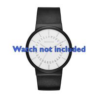 Horlogeband Skagen SKW6243 Leder Zwart 20mm - thumbnail