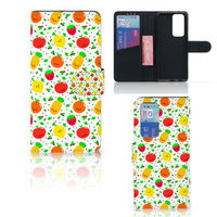 OPPO Find X3 Neo 5G Book Cover Fruits