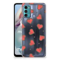 Motorola Moto G60 TPU bumper Hearts