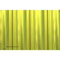 Oracover 21-035-002 Strijkfolie (l x b) 2 m x 60 cm Geel (transparant-fluorescerend)