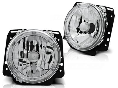 Tuning-Tec Buitenste koplampen voor VW GOLF II 2 08 83-08 91 ANGEL EYES CHROOM